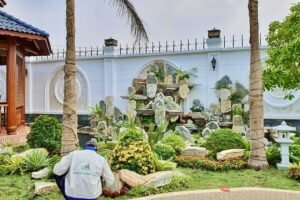 Thi Công Cảnh Quan Sân Vườn Biệt Thự - Phúc Nguyên Garden