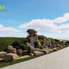 Thiết kế cảnh quan - Non bộ - Ecopark